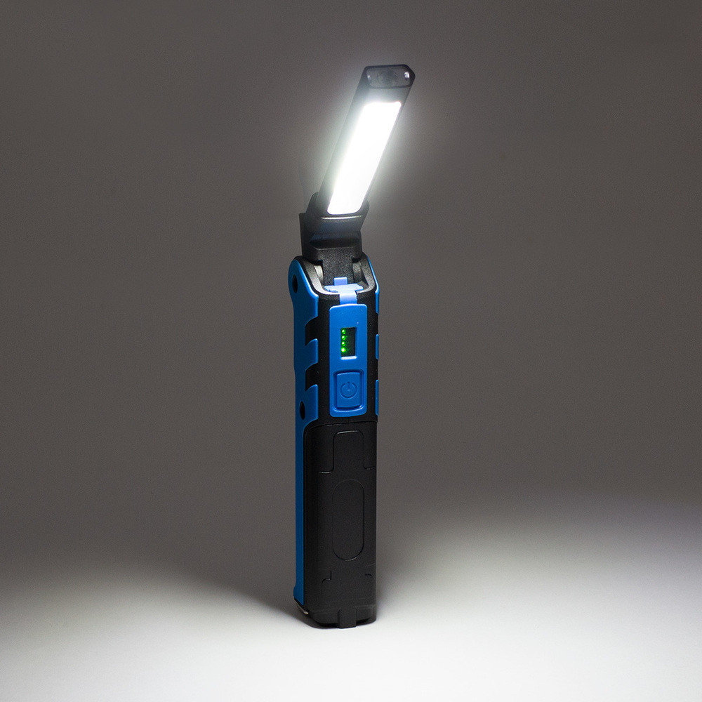 DolleX | FIS-19 |Фонарь инспекционный на аккум. LI-ION 3.7V 2000MA, COB (5W) + LED (3W), МАГНИТ, КР| превью 3