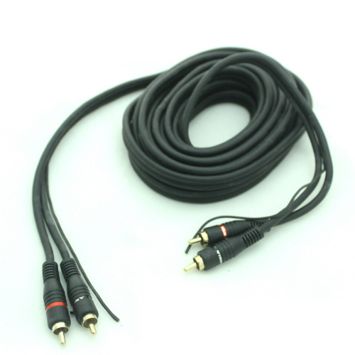 TAKARA | TRG/TRS-5.2 Black | 5m RCA «витая пара» из бескислородной меди и алюминиевым экраном | 1