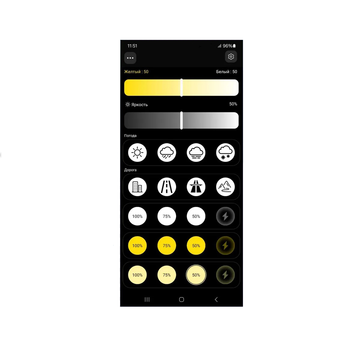 Clearlight | LED LUMITECH H4 | Лампа LED H4 50W 5700Lm 3000-8000K (2 шт.) 12 в.| 4