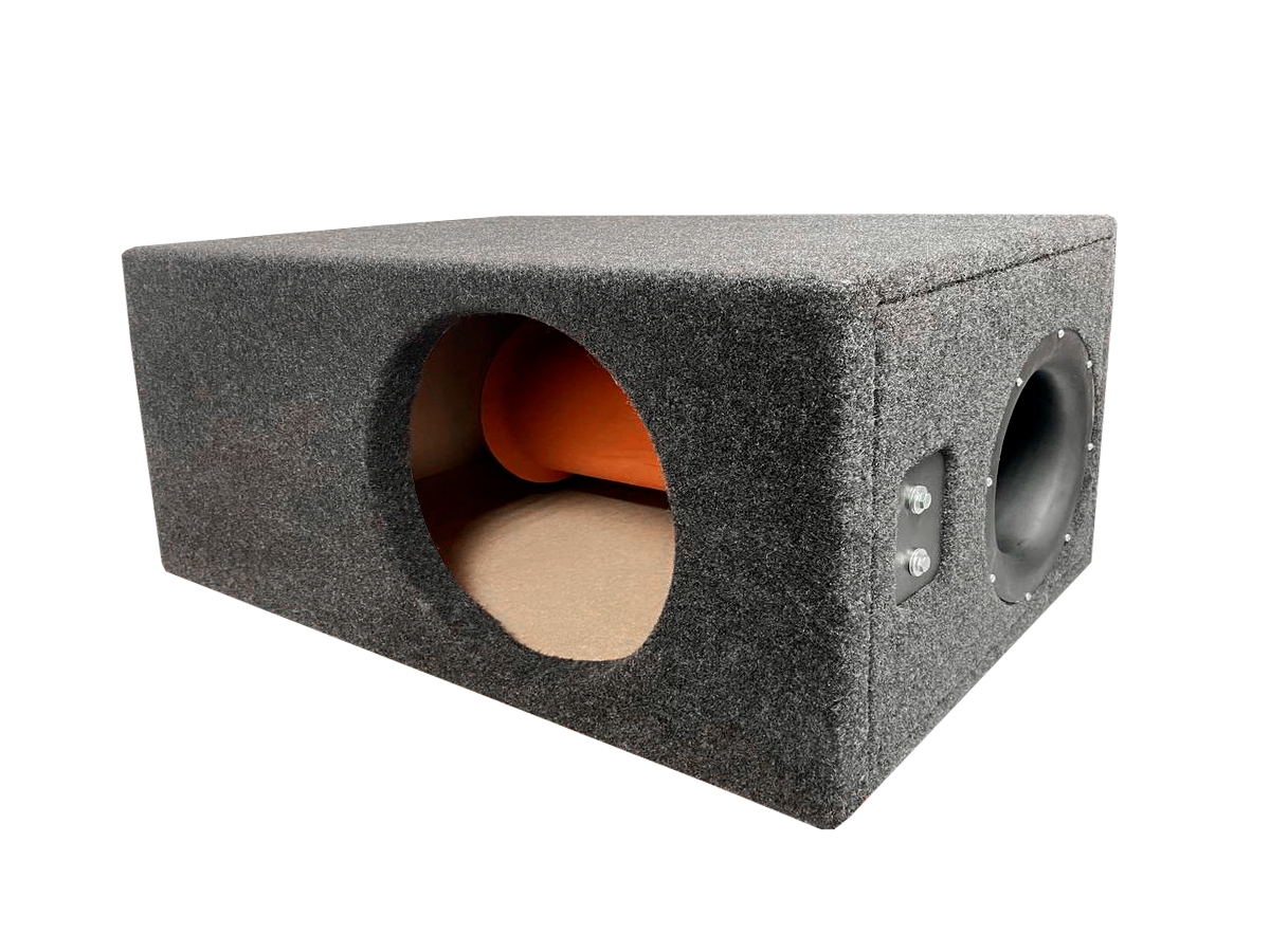 AurA | BOX-12-76-2T OEM |  12" унив. корп МДФ, Двойная стенка, 76 литров, Труба 160 мм без логотипа| превью 1