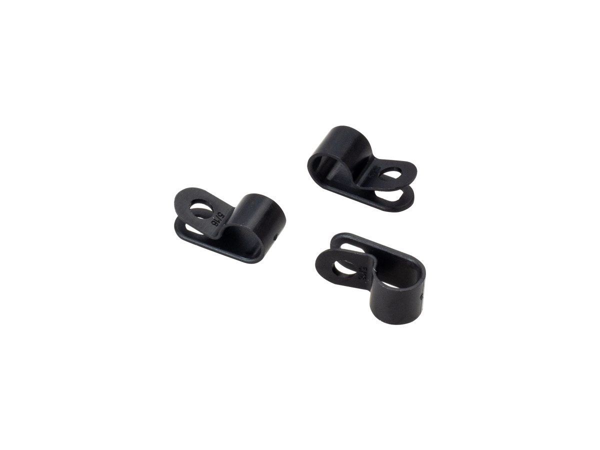 AurA | CCN-806B | Клипса крепежная, сечение до 6 AWG (14мм), пластик, в пакете: 100 штук!!! | превью 1