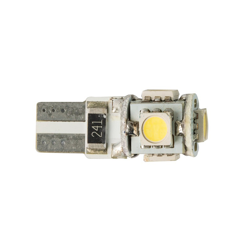 XENITE| T10 W5W CANBUS CAN507 | 5SMD +50% Диодная лампа БЦ с ОБМАНКОЙ , 100Lm , белая уп.2шт | 2