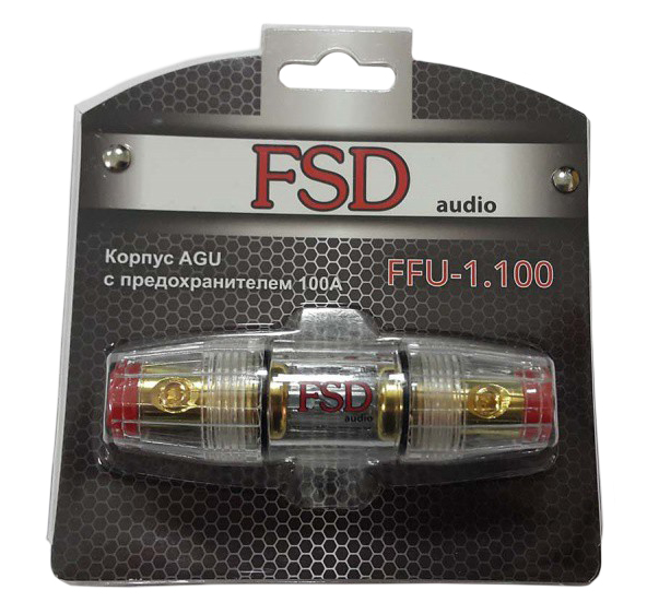 FSD audio | FFU -1.100 A | Колба c предохранителем AGU 100A, | превью 3