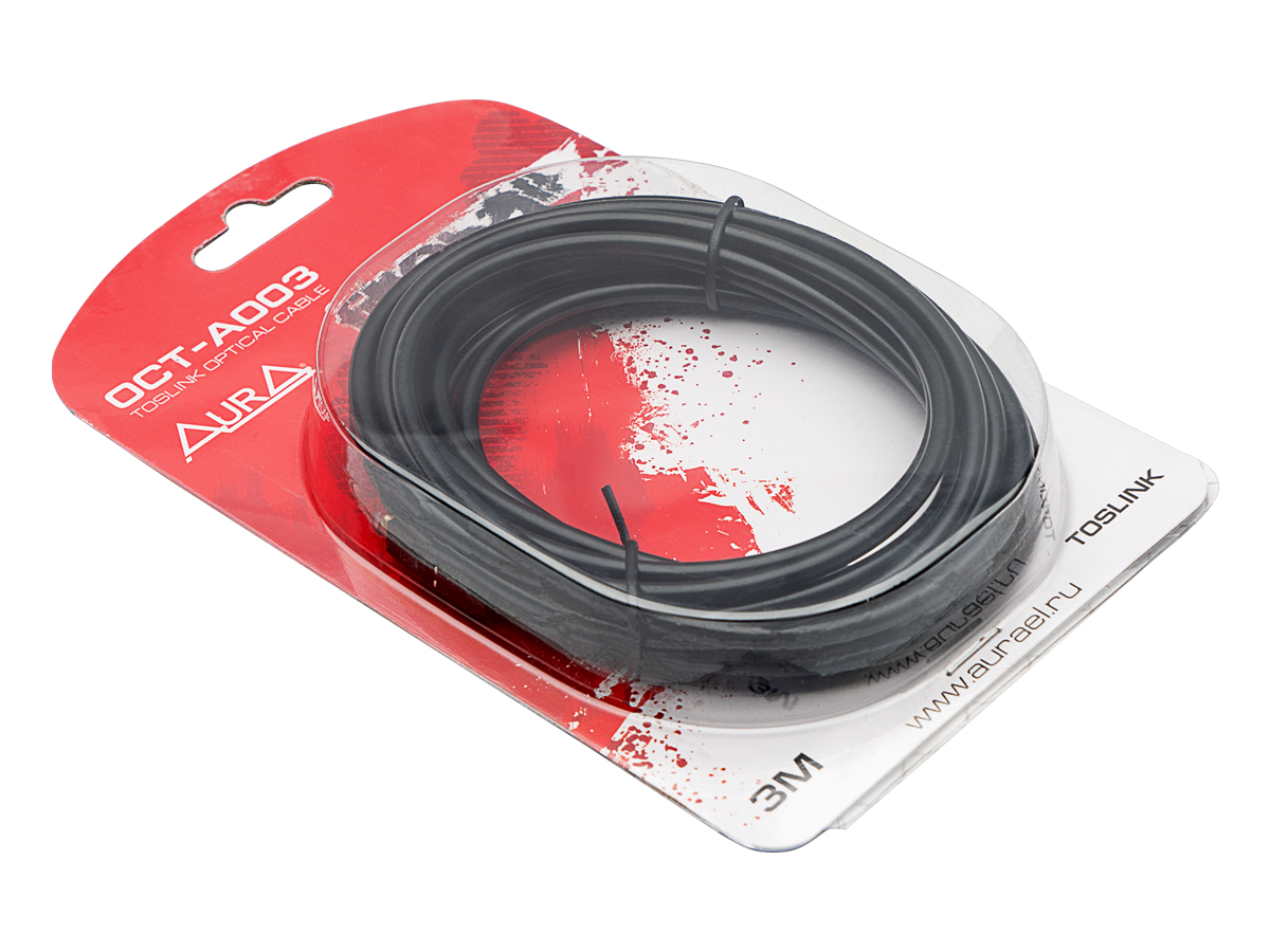 AurA | OCT-A003 | оптический кабель (TOSLINK), 3 метра | превью 3
