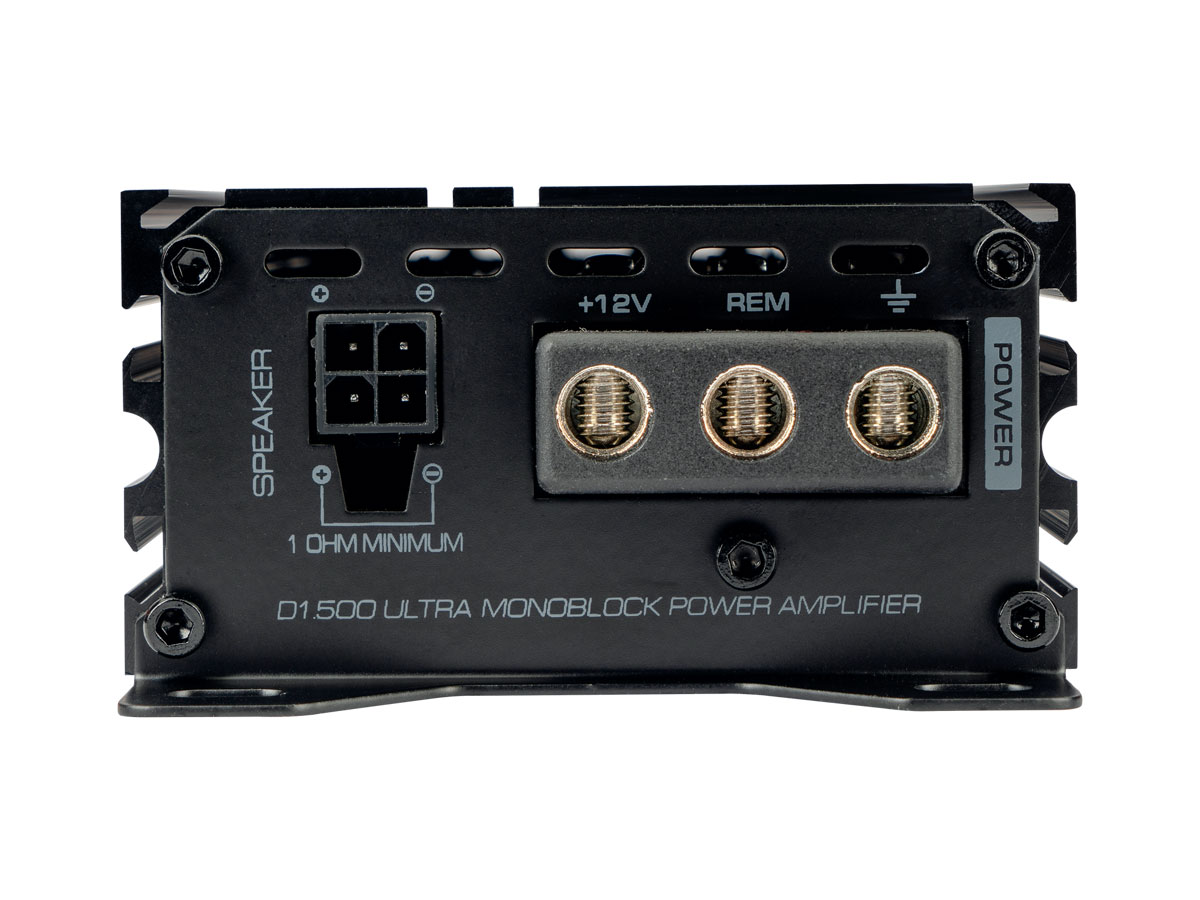 AurA | VENOM-D1.500 ULTRA | 220w (4 Ohm), 1x350w (2 Ohm), 1x500w (1 Ohm), 10Hz - 220Hz, ДУ | 3