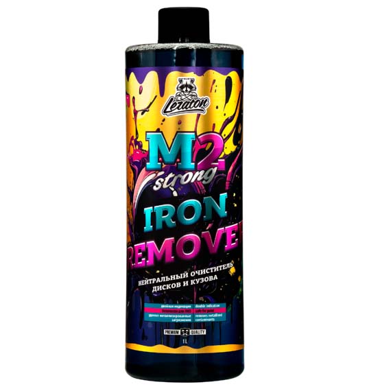 LERATON | M2 STRONG | Нейтральный очиститель дисков и кузова (с индикацией) LERATON 1л| превью 1