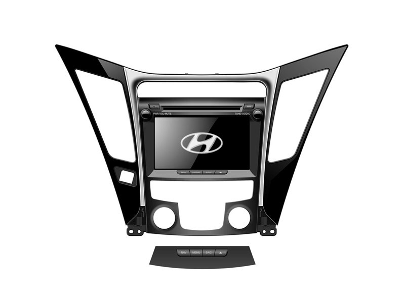 FlyAudio | E75062 NAVI |  Штатная DVD магн. Hyundai Sonata 2011| 1