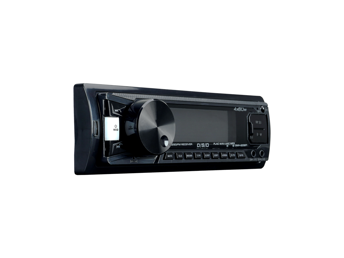 D/S/D | DMH-200BT | 4x60w, FLAC, 2xUSB/BT, ДУ, APP, 2 пары RCA, красная подсветка | превью 3