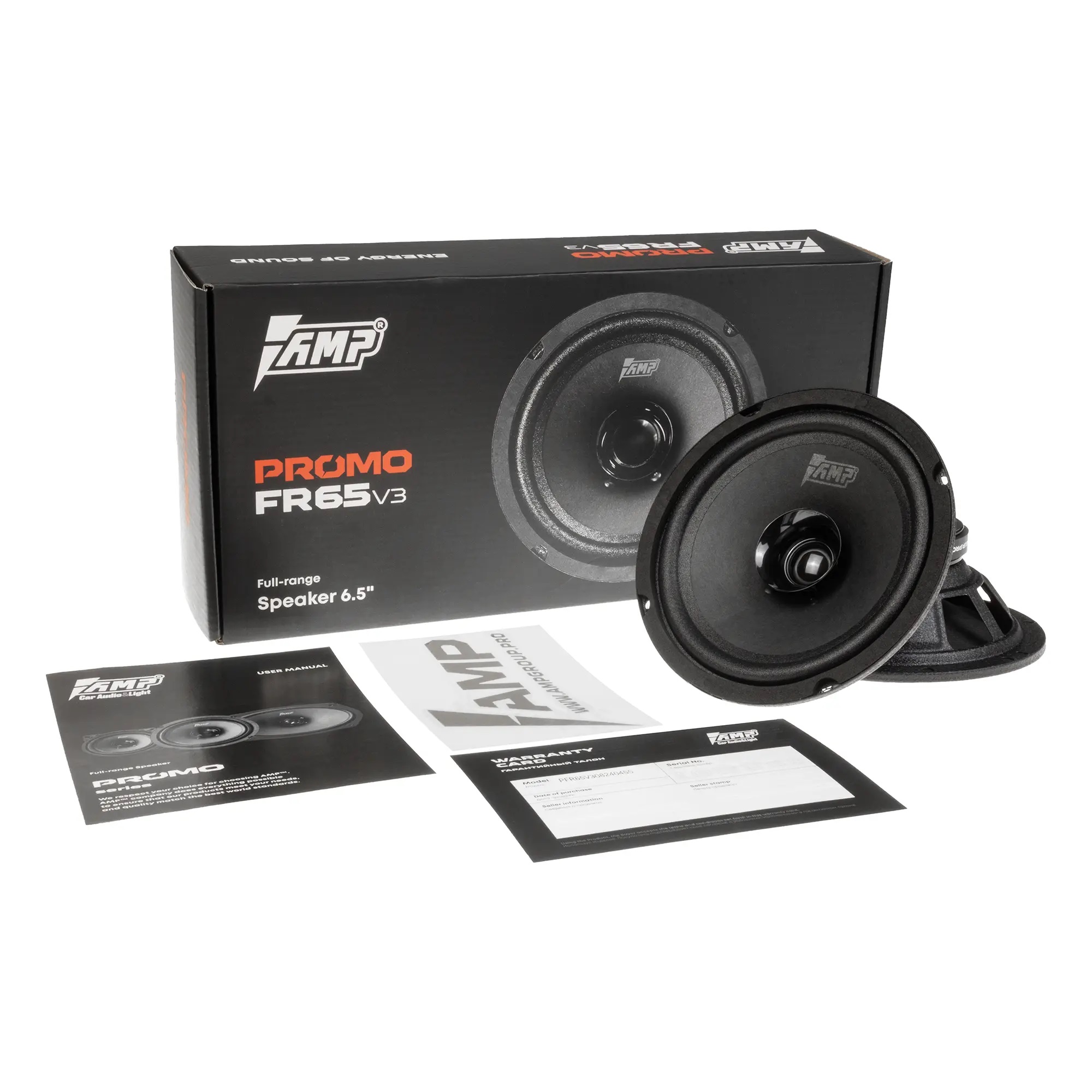 AMP | PROMO FR 65 ver.3 | 16см Эстрадная Широкополосная  40Вт/80Вт. 3 Ом. ПАРА | 7