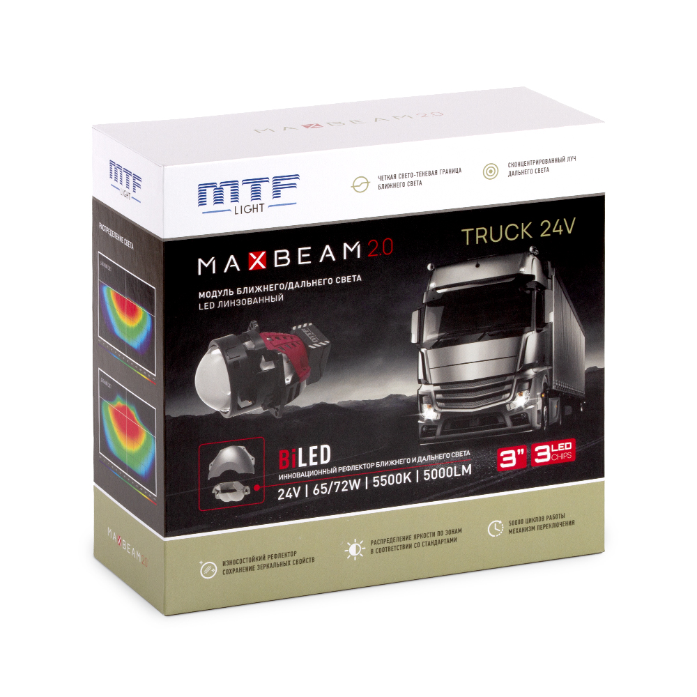 MTF | PH72K5-24 | LED модуль, 24В ближнего света  КОМП.  2 ШТ. | превью 3