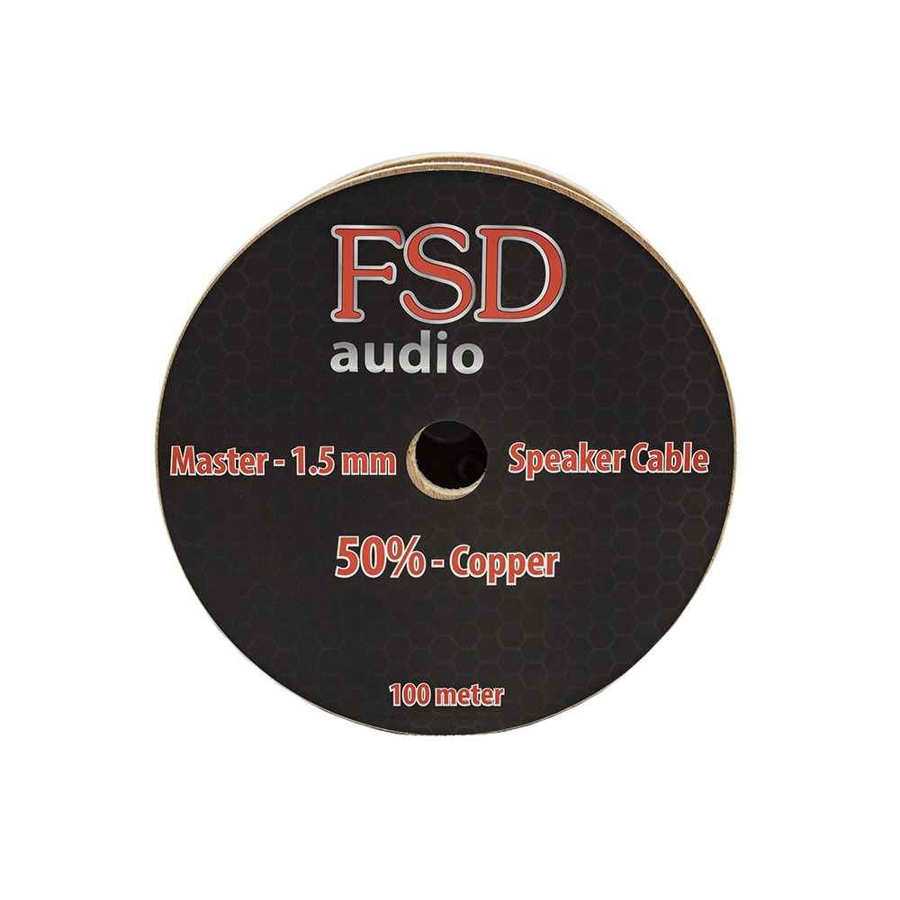 FSD audio | Master 1.5 | 2x15мм  акустический кабель  100м, ЦЕНА ЗА БУХТУ | превью 1