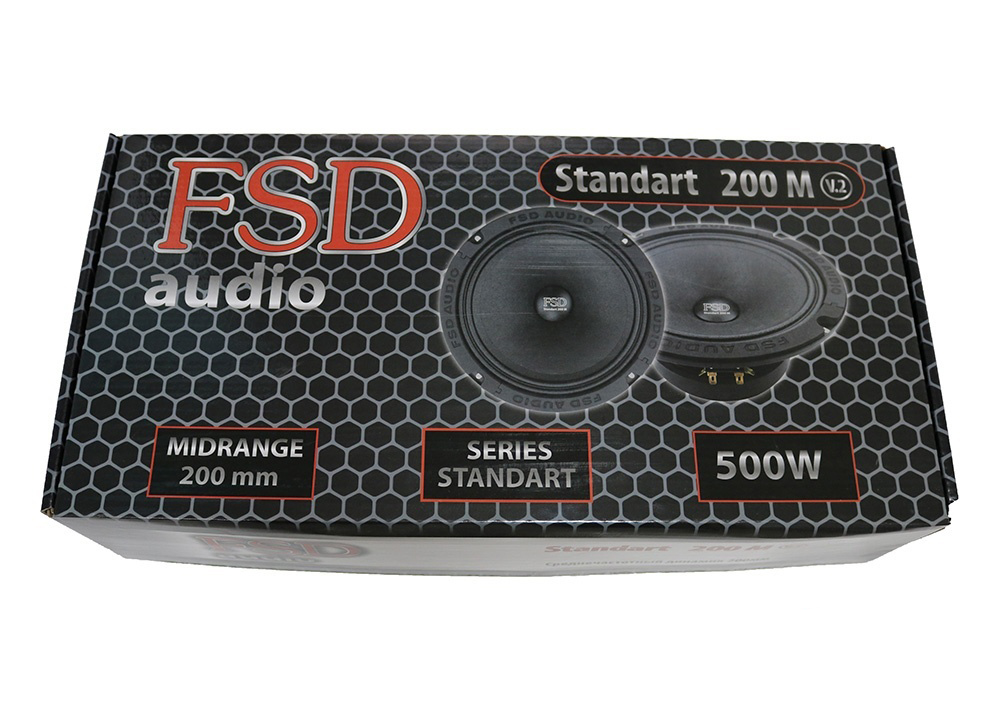 FSD audio | Standart 200M V2 | Мидбас 8", 4Om, 160 Вт RMS, 500 Вт MAX, 98Дб,  ПАРА | превью 3