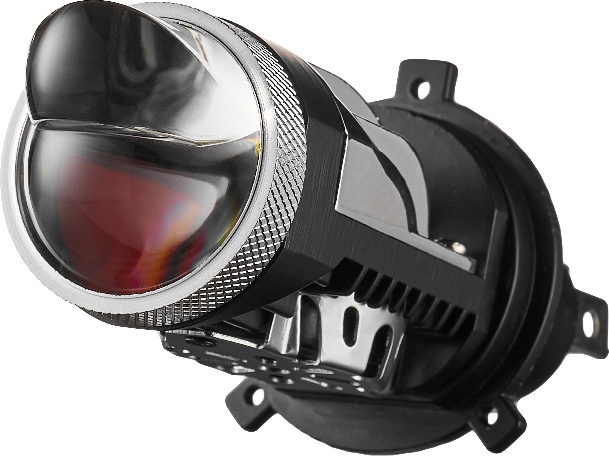 Clearlight | Линза Bi-LED H4 KBM CL mini 6-K2I вентилятор 2 шт | Ближний 6000 LM,Дальний 8000 LM | 3