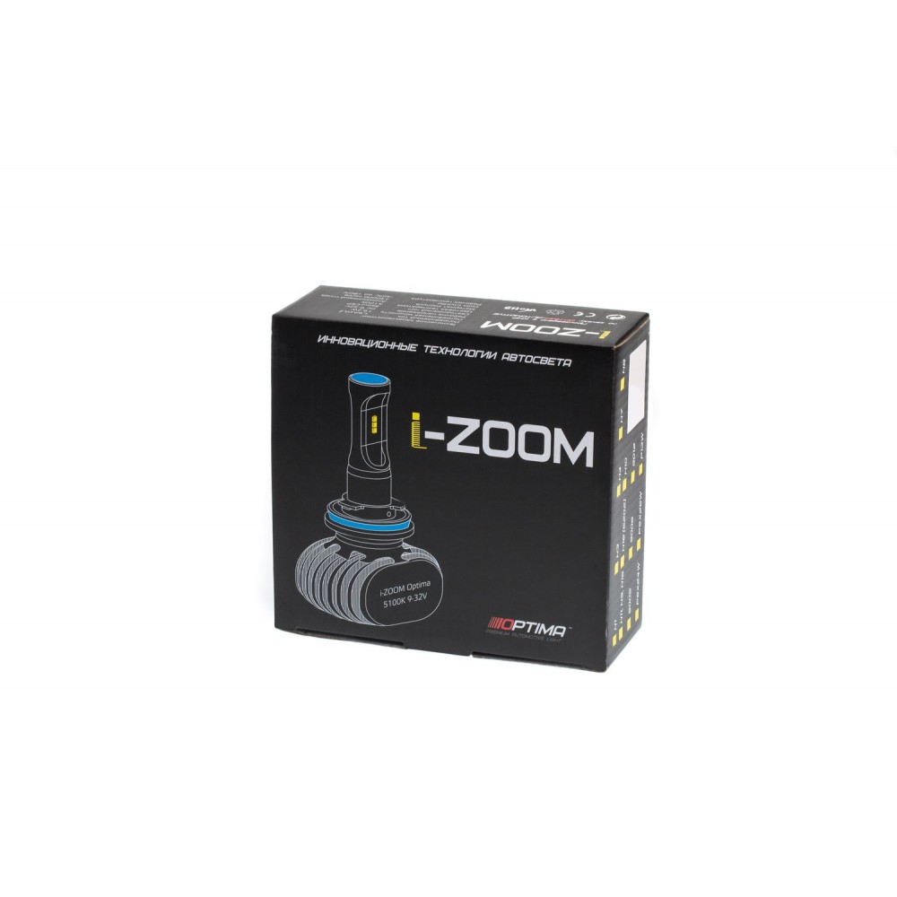 OPTIMA | HB3 LED i-ZOOM | Seoul-CSP 4300K , 9-32V комплект 2 шт. | 4