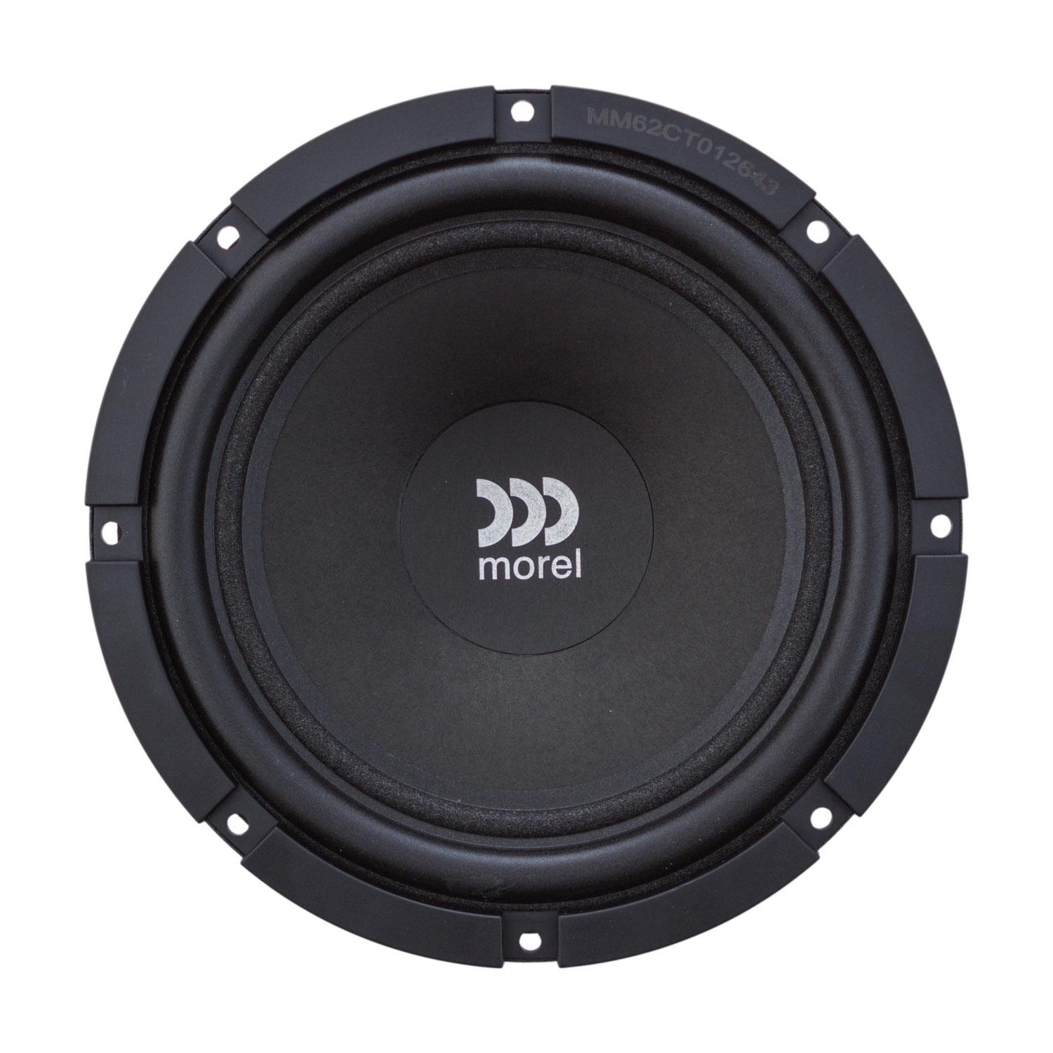 Morel | MAXIMO 6 MKII | 2-комп 165 мм / 6,5" 90/180 Вт. 4 Ом. 60 - 22000 Гц. 92 дБ. Без Сеток | 2