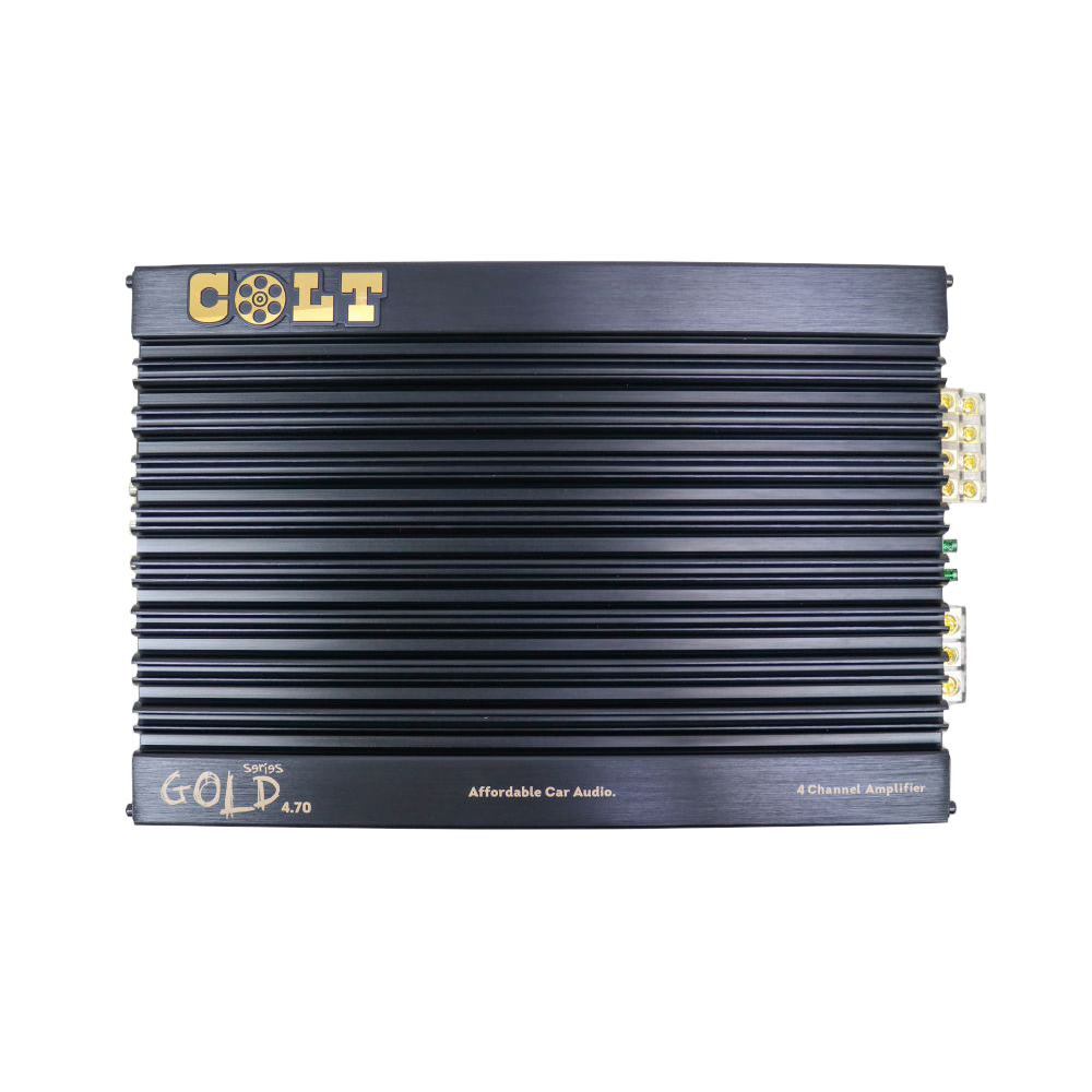 Усилитель COLT GOLD 4.70 4х70 RMS 4 Ом, 4х95 RMS 2 Ом, 2х170 RMS 4 Ом