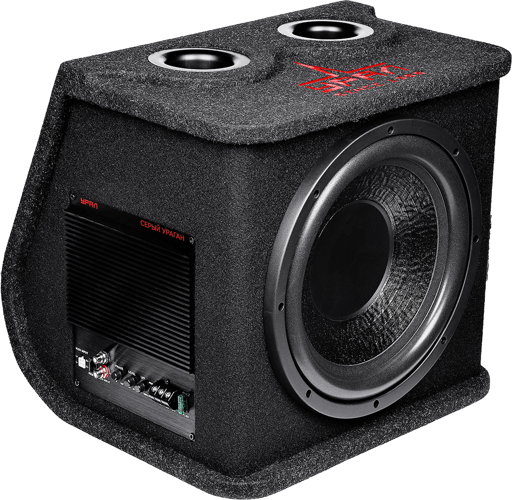 Ural | УРАЛ АС-У12А СЕРЫЙ | 12" (30 cm), 300/900w, 92 db, 20-250 Hz, ДУ | 2