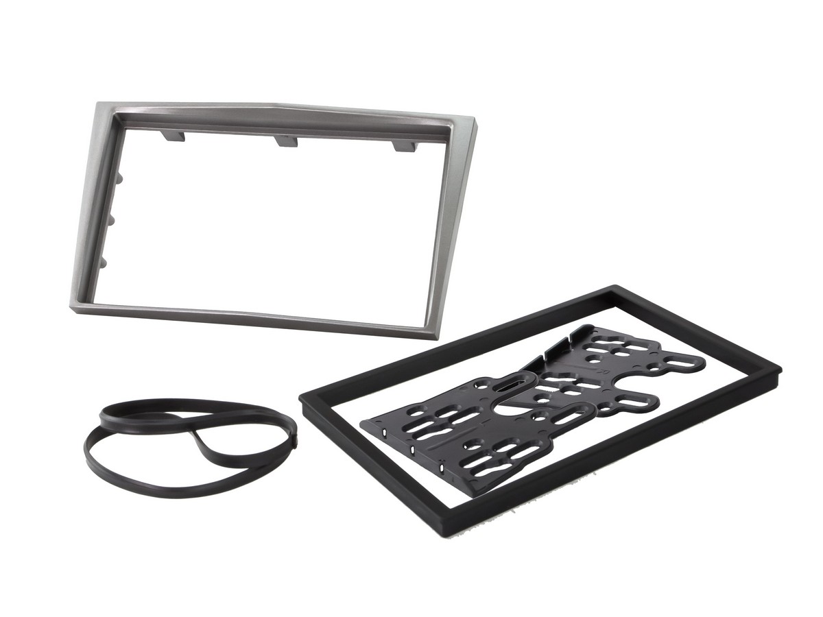 AurA | AFA-OP04 | 2 DIN Opel Astra H (04-10), Corsa D, Zafira B, КРЕПЕЖ, серая | превью 1