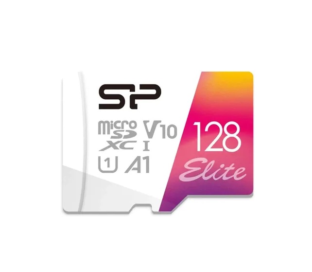 Silicon Power| 128Gb | Карта памяти MicroSD128GB Class10 Elite UHS-I U1A1(R/W 100 Mb/s)+SD адаптер | превью 2