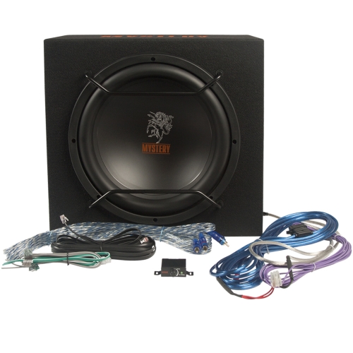Mystery | MBB-306A | 250/550W.12" активный. закр.черн.ящик ДУ | 4