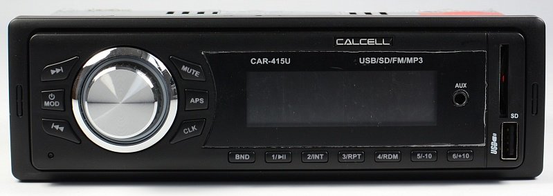 Calcell | CAR-415U | Без CD, 4*50 Вт, USB, SD/MMC, Front AUX | превью 1