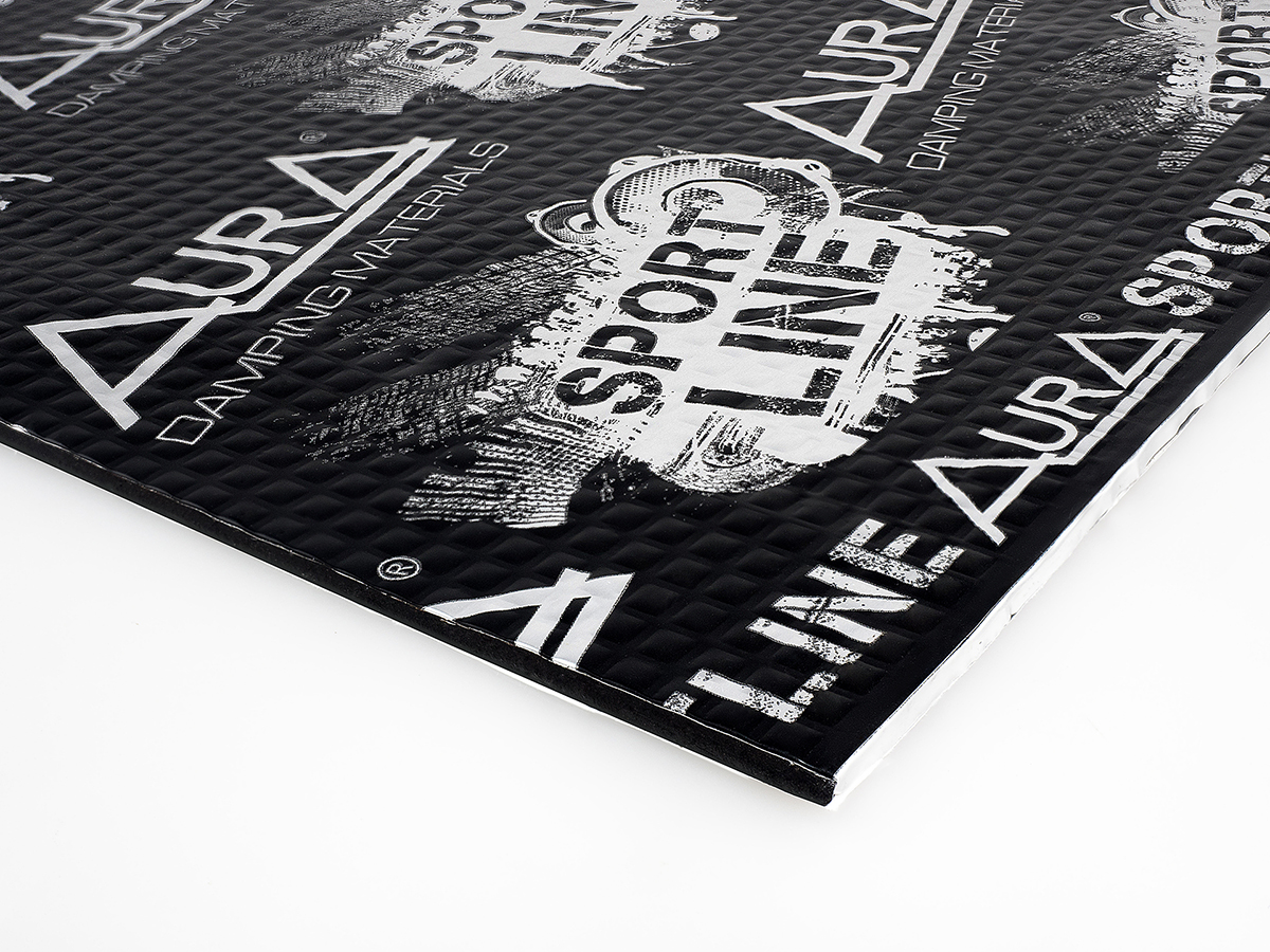 AurA | VDM-SPORT  | Фольгированный вибродемпфер, толщина 4,2 мм, фольга 100 мкм,  упак 5 л | превью 1