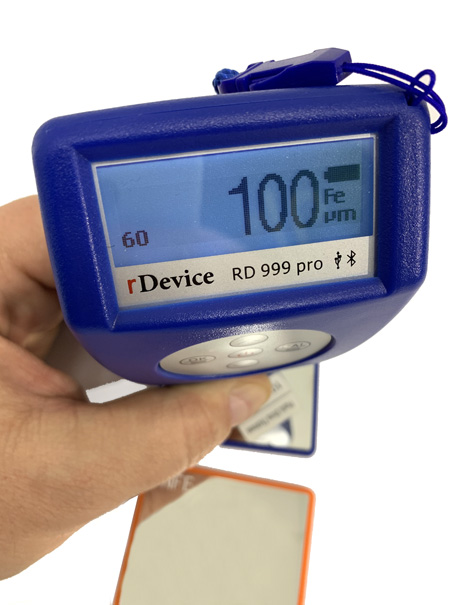 Толщиномер | RDEVICE RD-999 Pro | BLUETOOTH Все металлы, НЕПРЕРЫВНЫЙ ЗАМЕР раб. диап. -20 до +40| 2