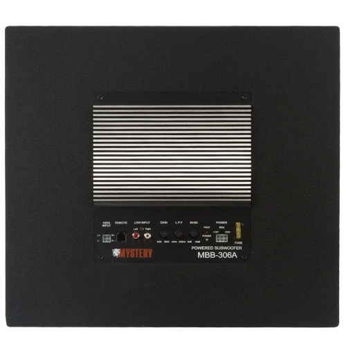 Mystery | MBB-306A | 250/550W.12" активный. закр.черн.ящик ДУ | 3