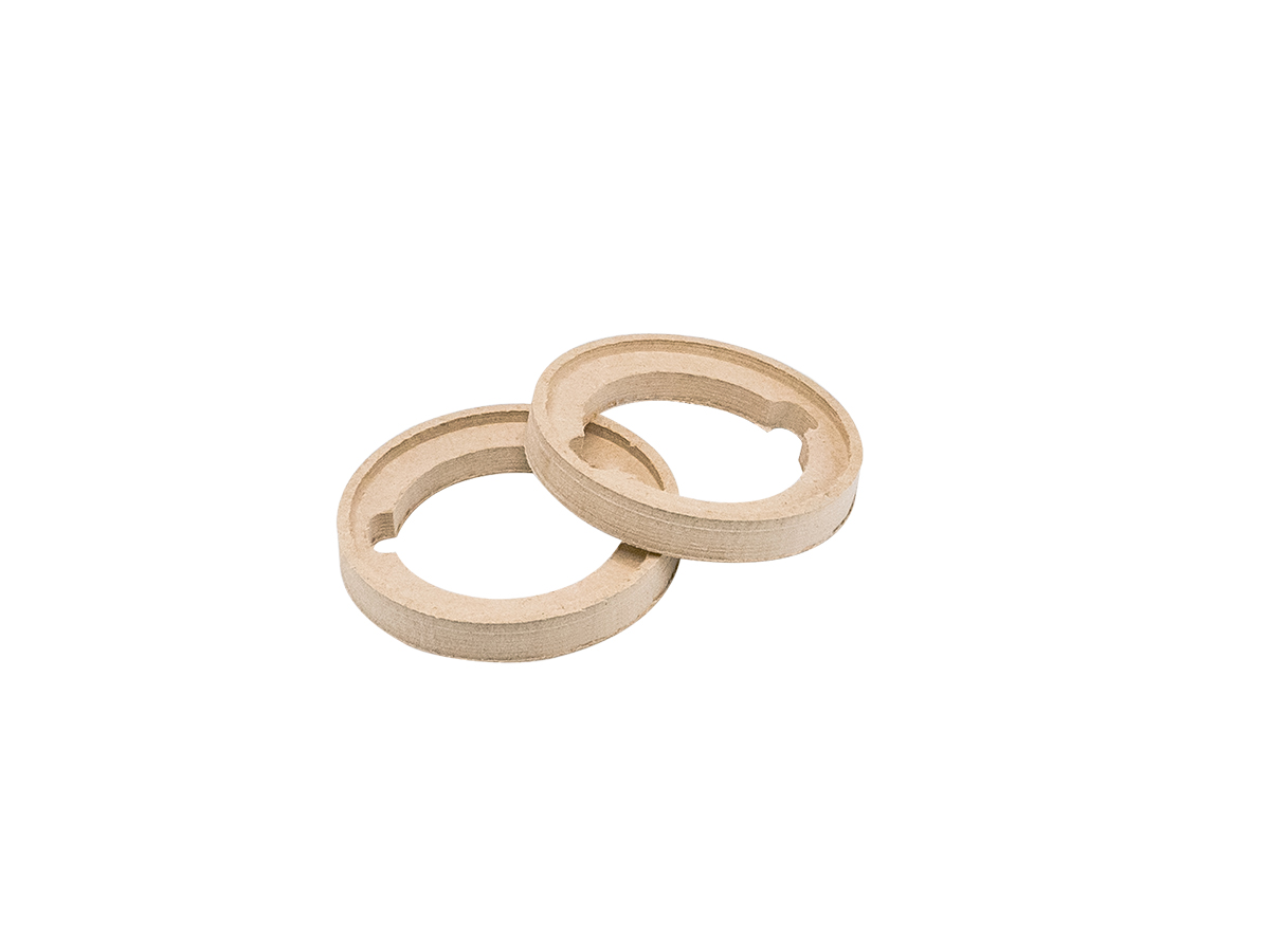 AURA | RTW-DT102F | Кольцо проставочное с фрезеровкой для ВЧ Alphard DT102 ( и аналогов ), ПАРА  | превью 1