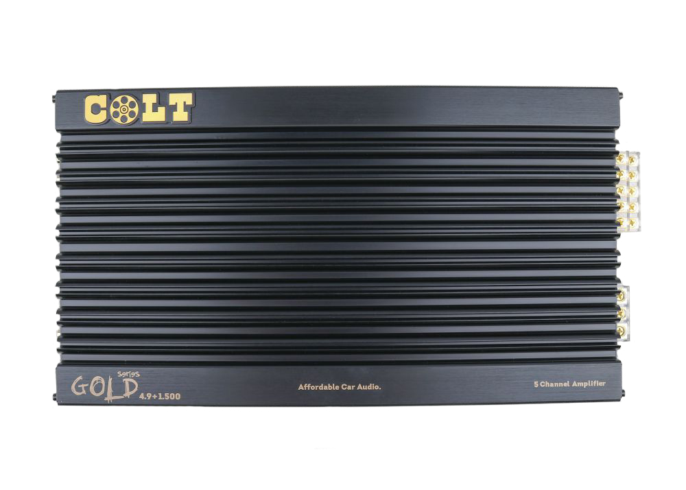 Усилитель COLT GOLD 4.9+1.500 4х90+1х300 - 4 Ом, 4х115+1х500- 2Ом