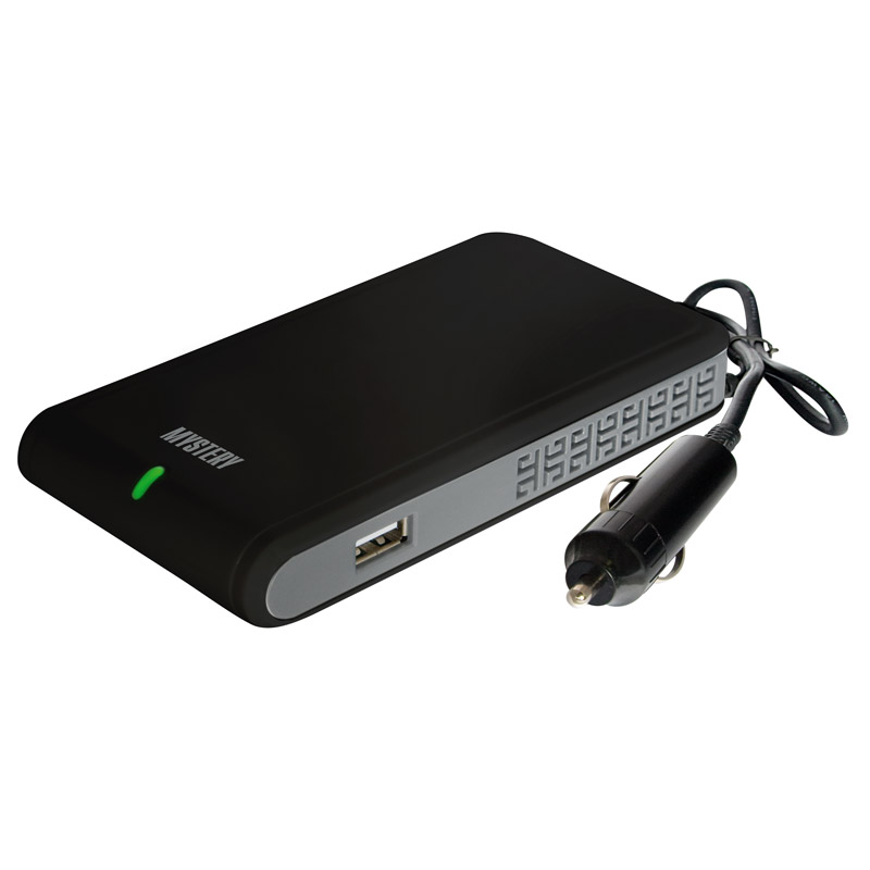Mystery | MAC-100 | преобразователь напряжения 12V-220V, 100 Вт, порт USB | 1