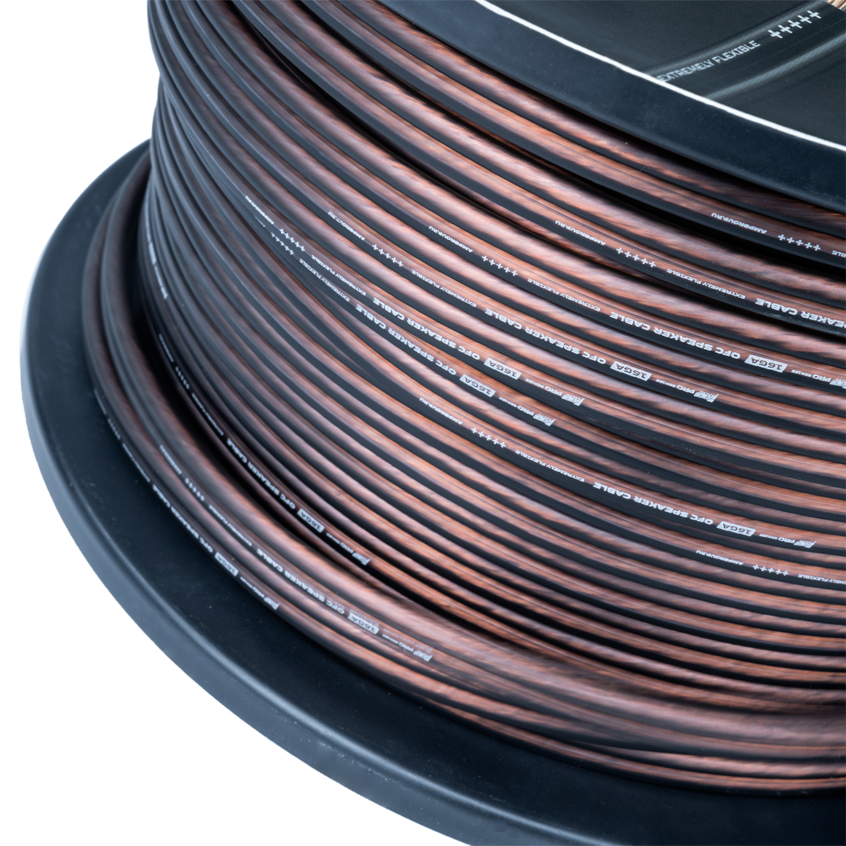 AMP | PRO 16 Ga | OFC Extremely flexible медь 2*1.3мм Бухта 100 м цена за БУХТУ | превью 3