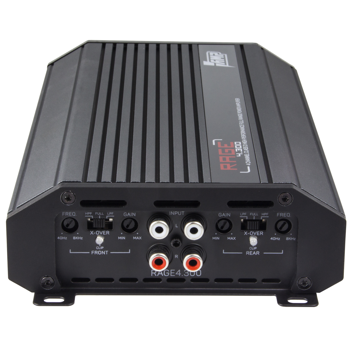 AMP | RAGE 4.300 | 4-кан, класс D , мощность RMS 200 Вт х4 ( 4 Ом ), 300Втх4,  ( 2 Ом ) | превью 3