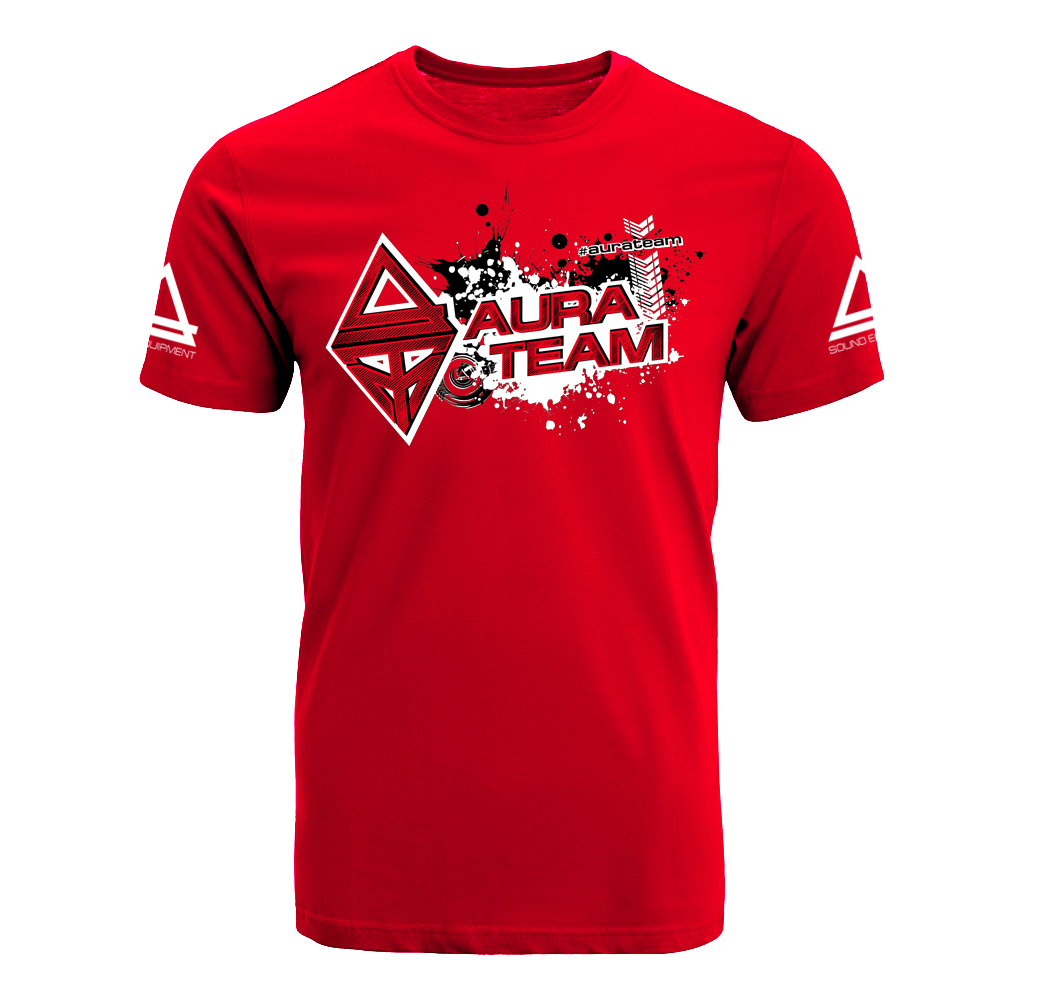 AurA | Футболка | AurA TEAM, красная, размер "XXXXL" | превью 1