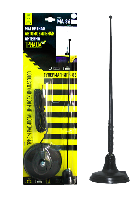 Триада | МА 86-01 Супермагнит | магнитная дм 86мм пруток прямой резиновый | превью 2