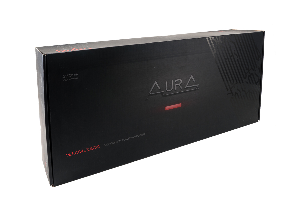 AurA | VENOM-D3500 | 1200w (4 Ohm), 1x2300w (2 Ohm), 1x3500w (1 Ohm), 20Hz - 250Hz, ДУ | 9