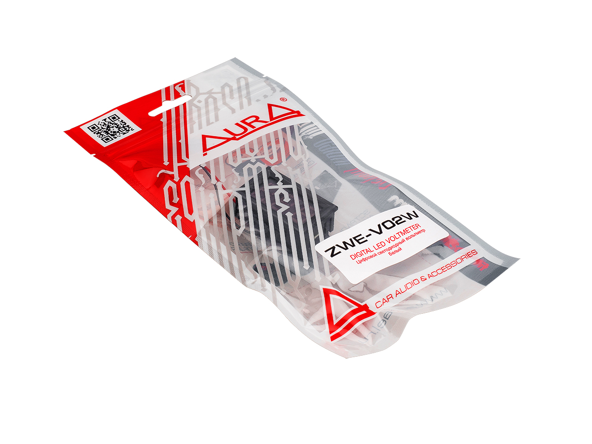 AurA | ZWE-V02W | Вольтметр цифровой, 9-18V, 3 сегмента, белый | превью 2