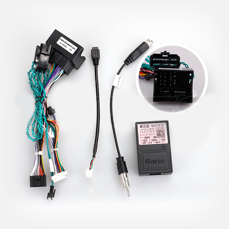 TEYES | Ford Mondeo 4 2006-2010 черный | Рамка 9 дюйм   + комплект проводов| превью 2