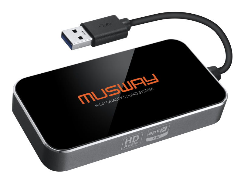 MUSWAY | BTA HD | Bluetooth-адаптер потоковой передачи звука | 1