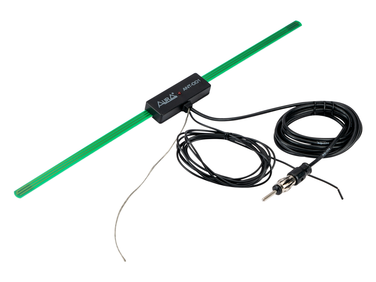 AurA | ANT-001 | активная, внутрисалонная, 15 дБ, 75 Ом, кабель 2 метра | превью 1