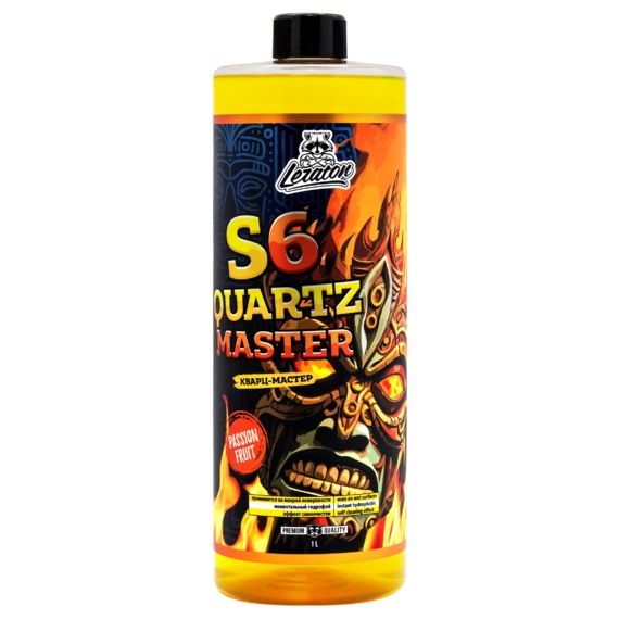 LERATON | S6 PASSION FRUIT | Кварцевый состав для быстрого блеска и гидрофоба LERATON 1л| превью 1