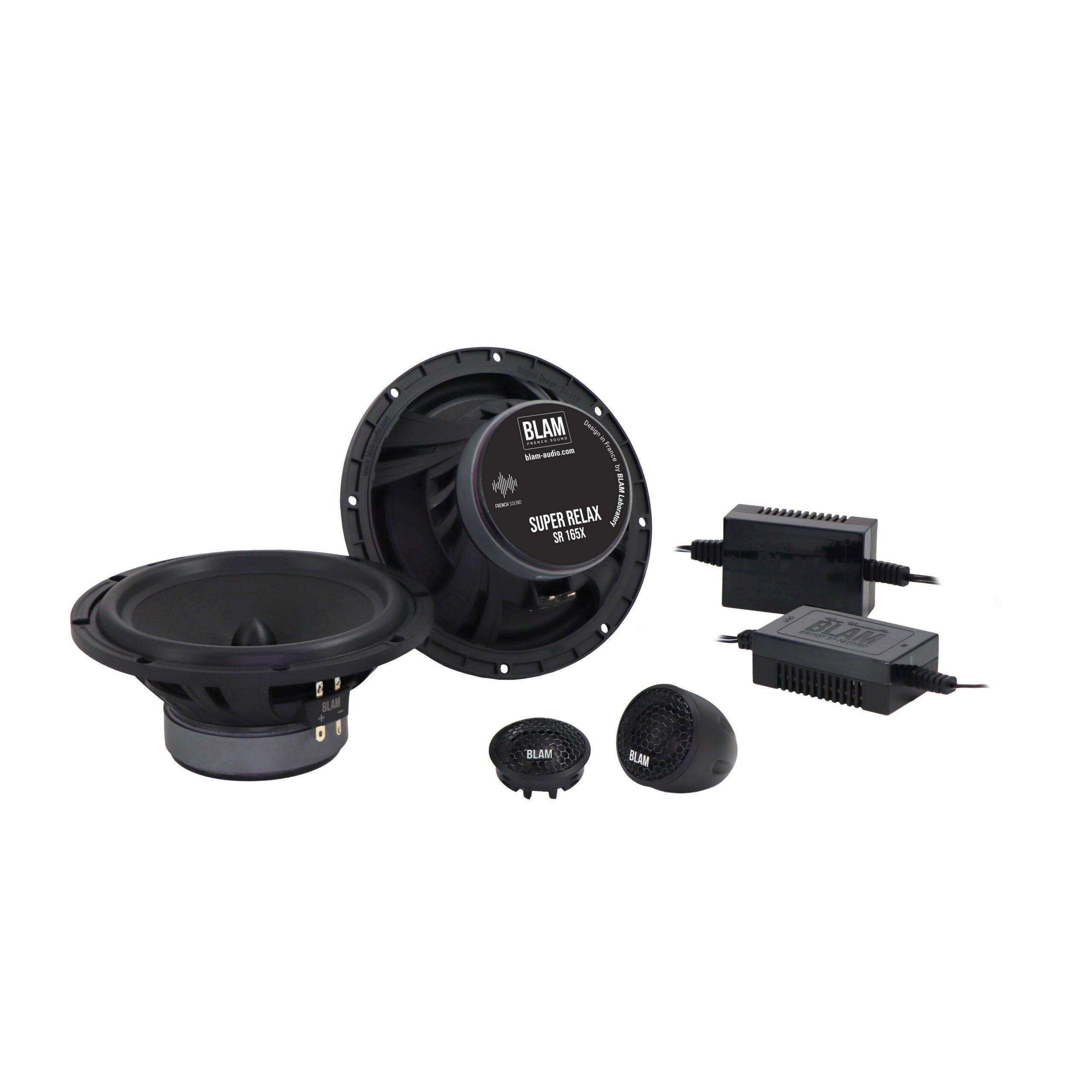BLAM | SR165X | 2-х компон. акустика, 6,5" (16см), Вт, Гц-кГц, Ом, 91,7 дБ+кросс. | 1