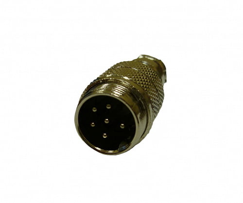 Optim | XLR 6-pin (male)| Гарнитурный разъем для речевого информатора | превью 1