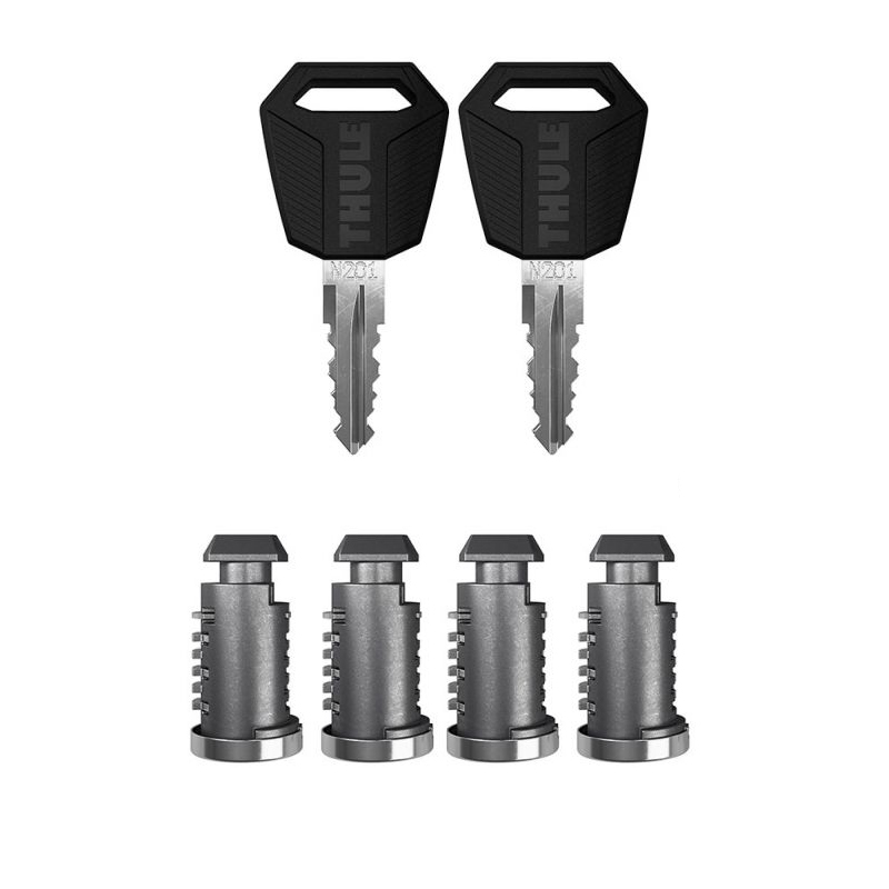 THULE | Набор замков для багажника 2018 (4 шт) | Thule 450400| превью 2