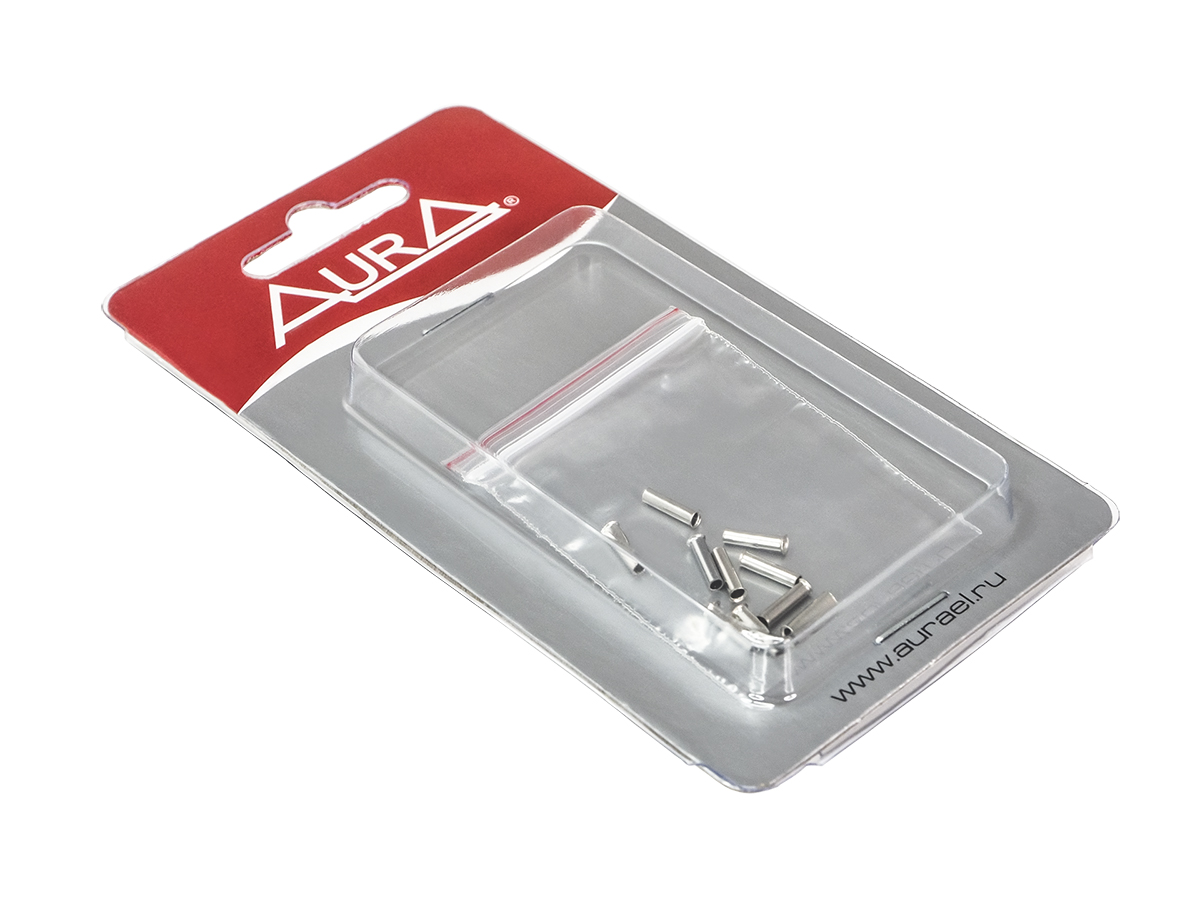 AurA | APT-4150 | Гильза акустическая, 1.5мм, комплект 10шт., Nickel, блистер | превью 1