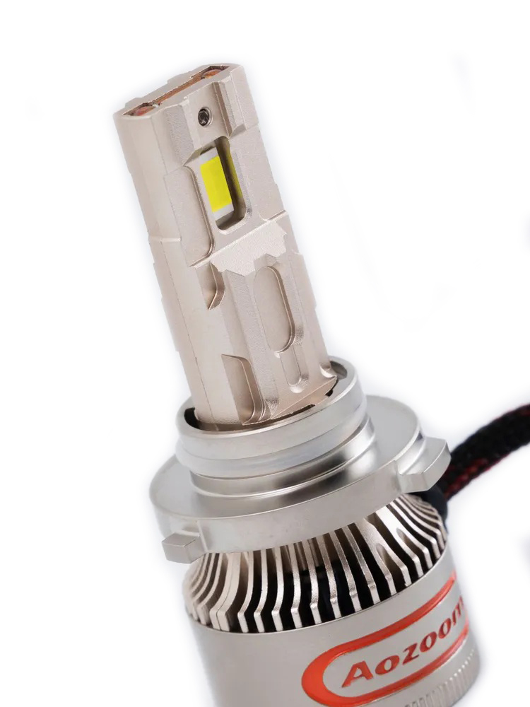 AOZOOM | P10 HB3/4 |  с вентилятором , 5500K , 12V, 55 Вт, 3500 Lm  комплект 2 шт. | превью 3