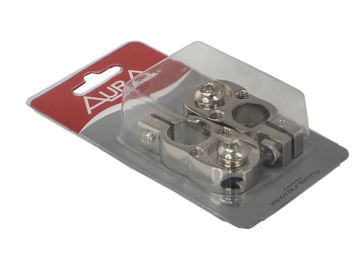 AurA | BTG-1028 | Набор клемм для аккумулятора 2 шт., "плюс" и "минус" | превью 2