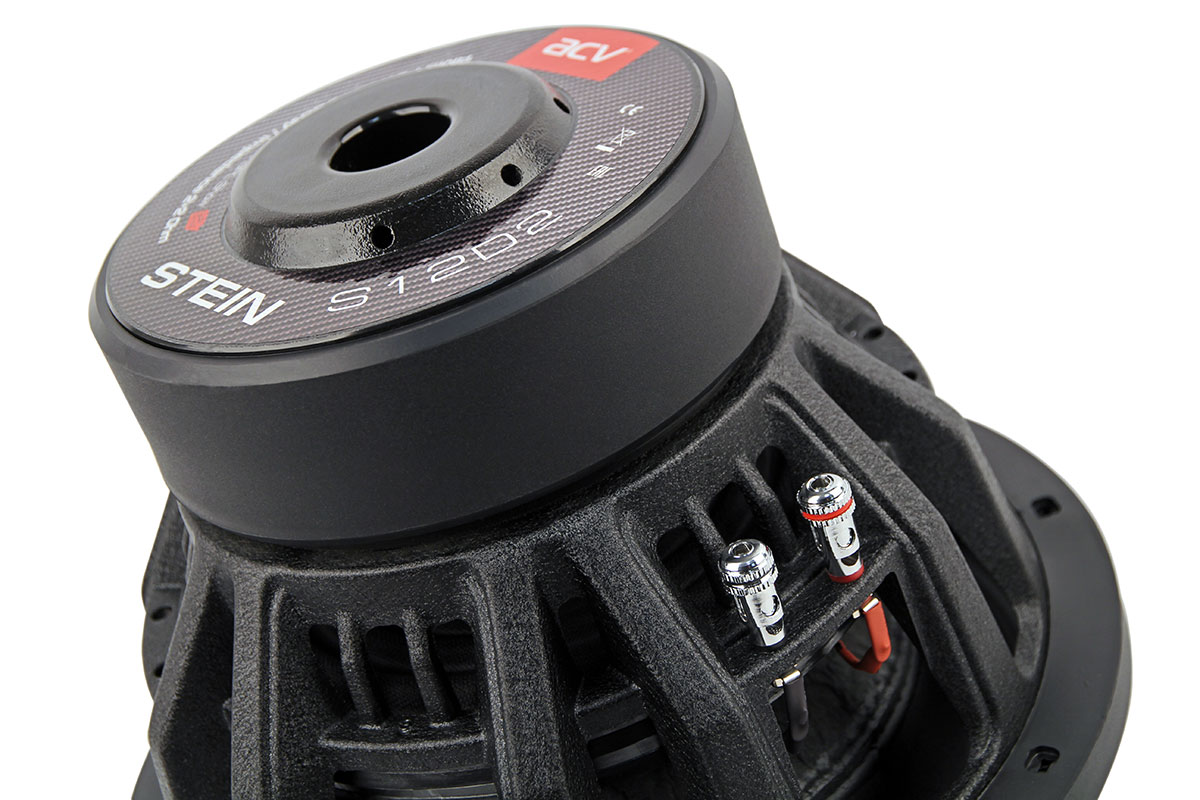 ACV | STEIN S12D2 V2 | 12", RMS 1500Вт/зв.катушка 3"/2+2Ом/Чувст.84дБ | 4