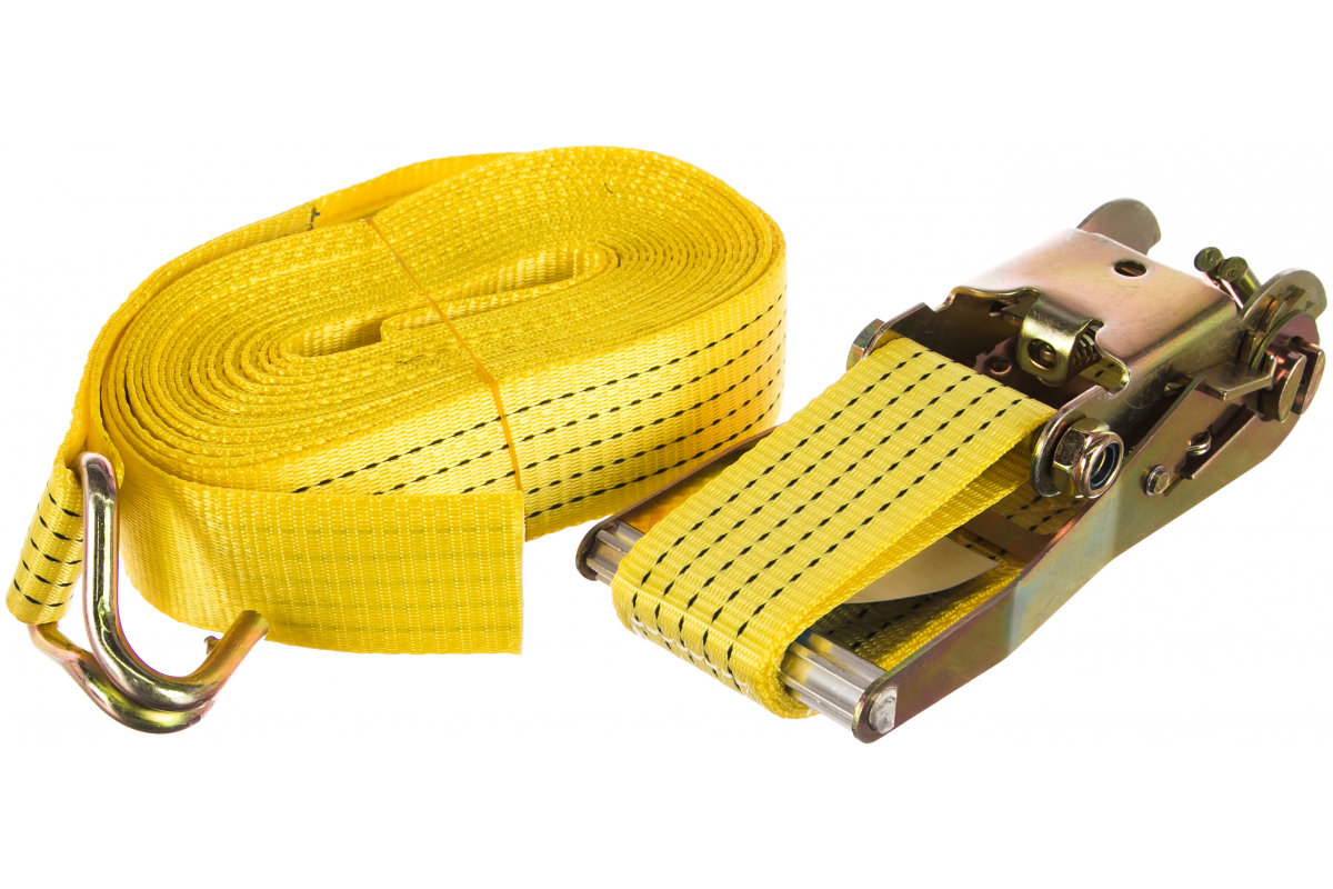 DolleX | SR-085010 | Стяжка ремень для крепления груза (8 м х 50 мм), 10 т (лента  + механизм) | превью 2