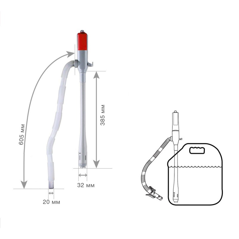 BERKUT | SP400EP| Насос электрический для перекачки жидкостей и ГСМ | превью 3